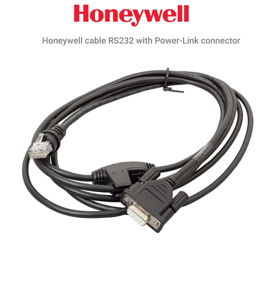 Honeywell cable RS232 with Power-Link connector