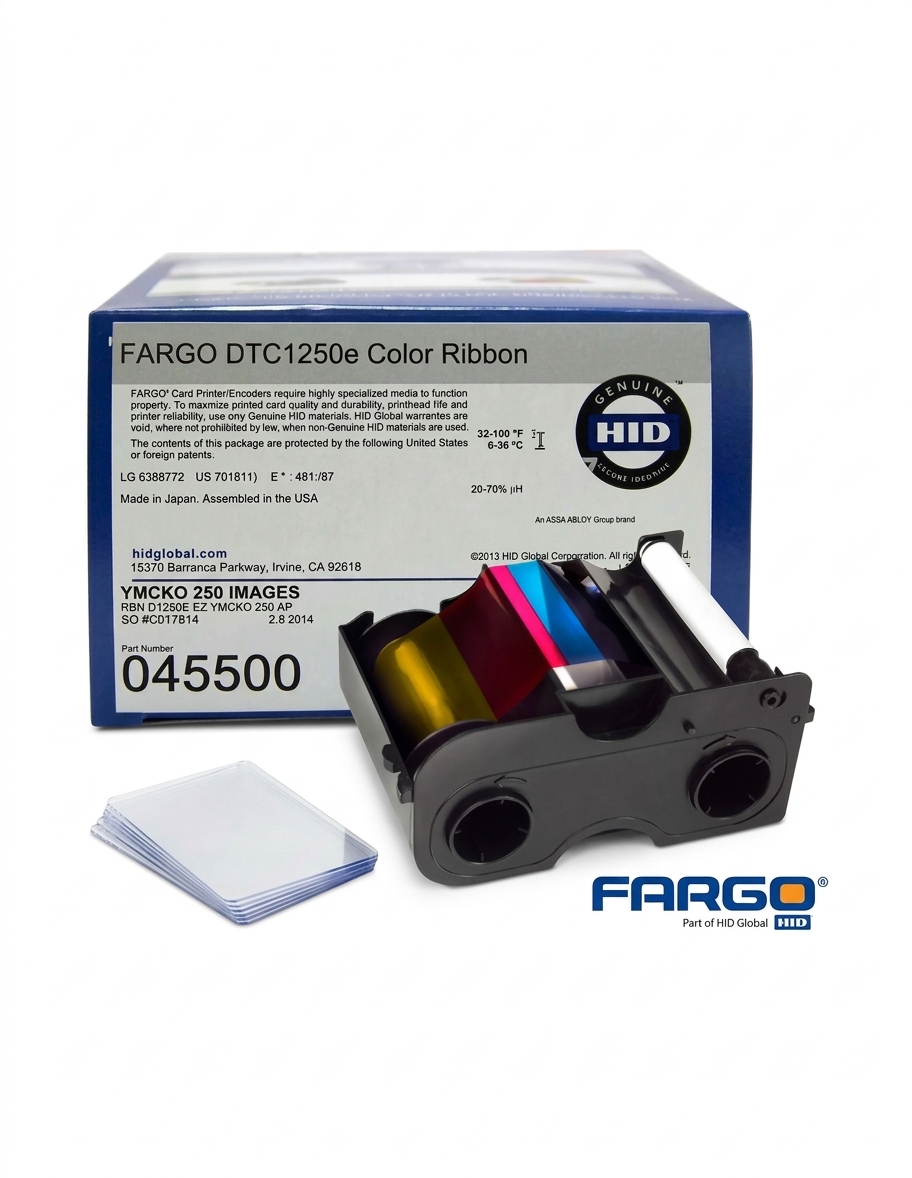 ตลับหมึกเครื่องพิมพ์บัตร HID FARGO0 045530 - YMCKO