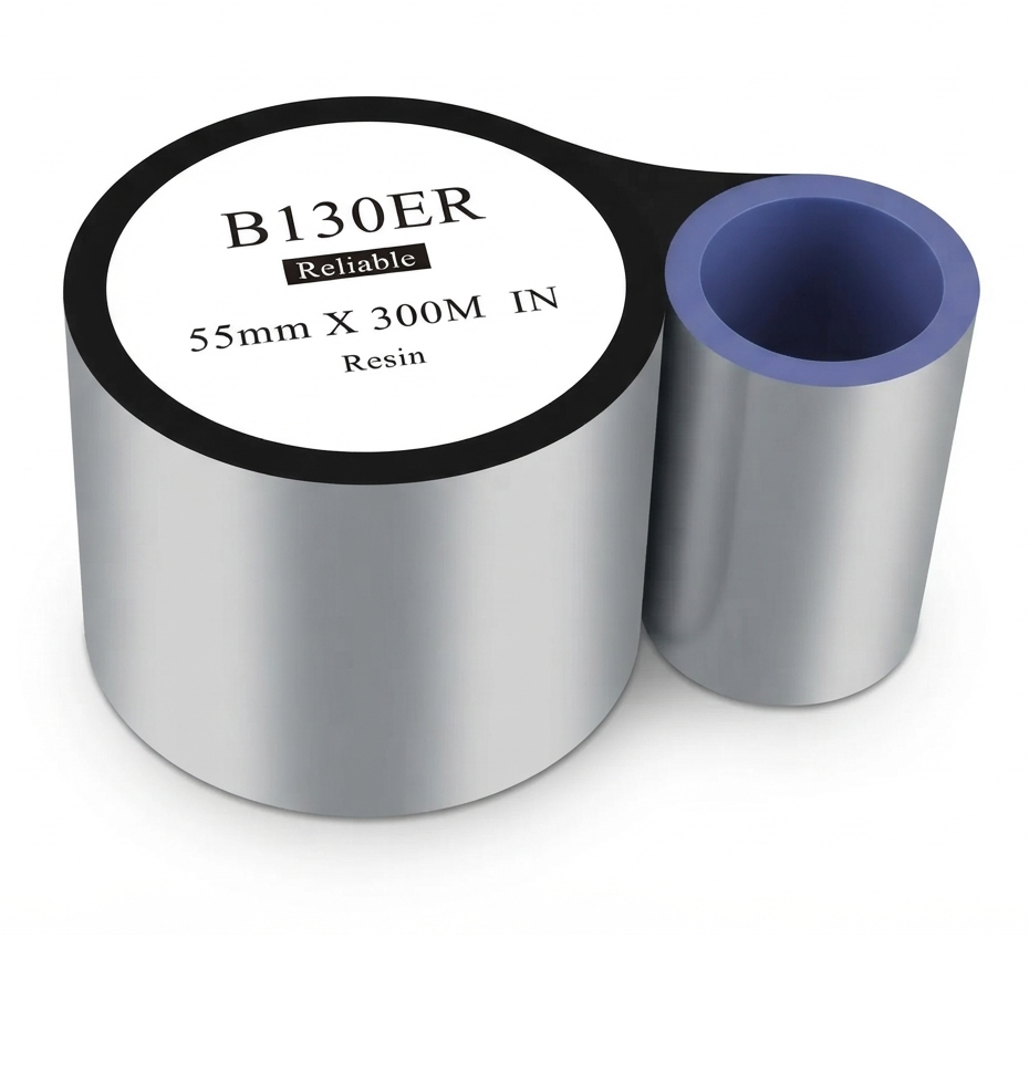 ริบบอนเรซิ่น-Ricoh-B130ER-TTO-Wax-Resin-ริบบอนบาร์โค้ด