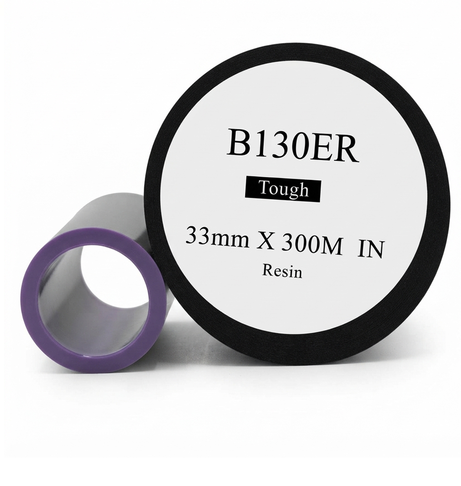 ริบบอนเรซิ่น-Ricoh-B130ET-TTO-Eco-Resin-Ribbon-ริบบอนบาร์โค้ด
