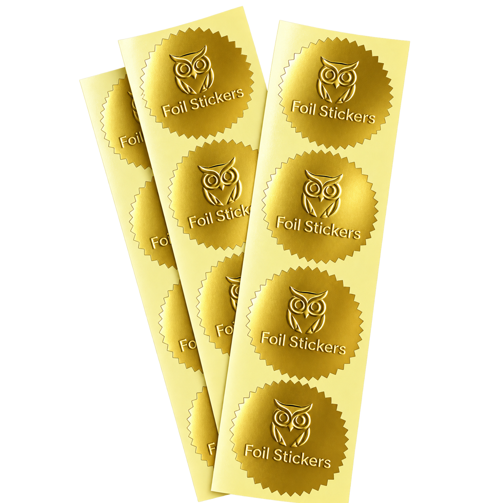 สติกเกอร์ฟอยล์ (Foil Stickers)