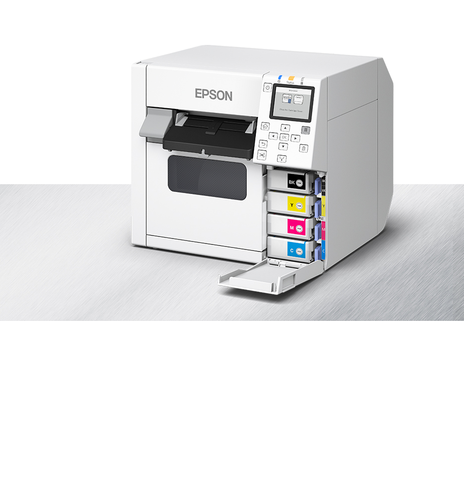 เครื่องพิมพ์ฉลากบาร์โค้ดสี Epson ColorWorks C4050