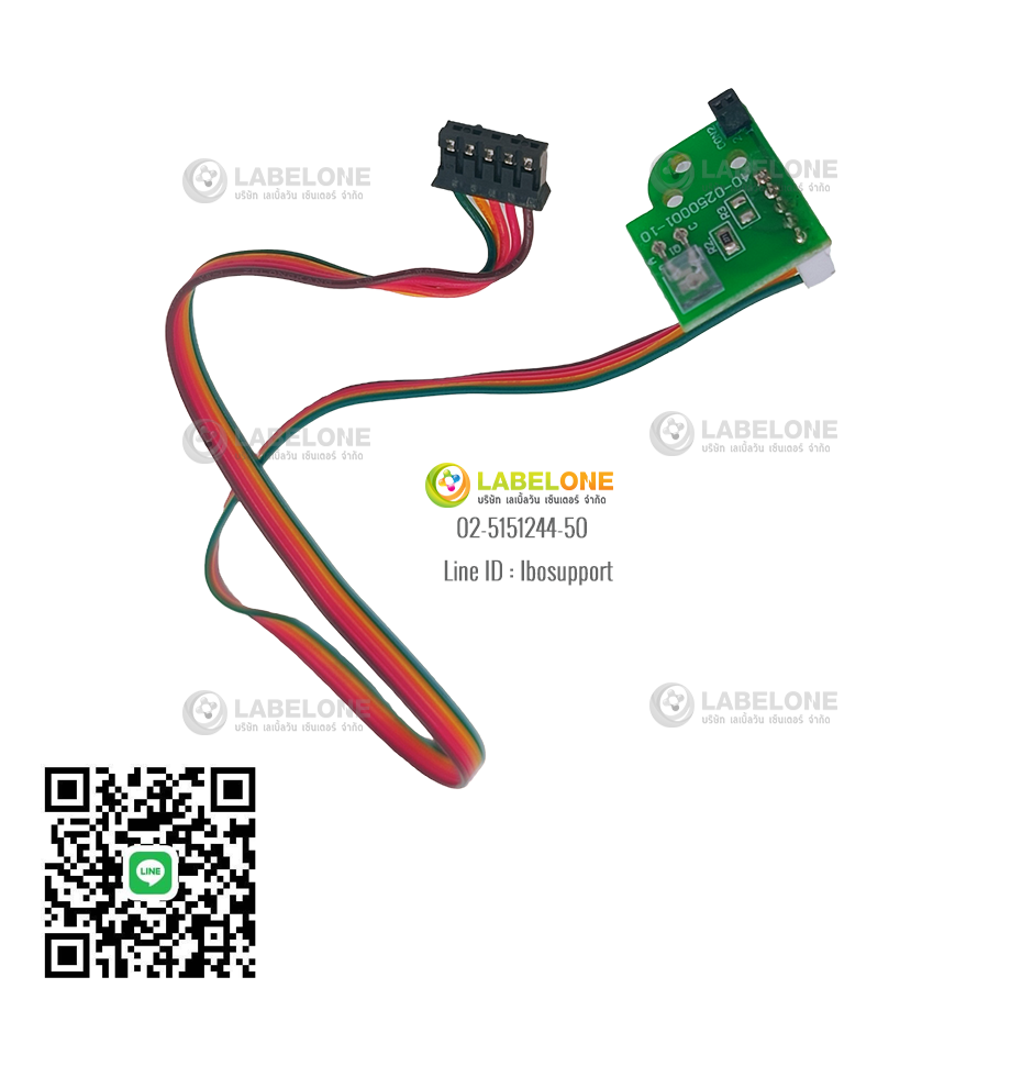 เซ็นเซอร์ตรวจจับช่องว่างตัวส่ง (Gap sensor (Transmitter) PCB Assembly) เครื่องทำบาร์โค้ด TSC TTP-247