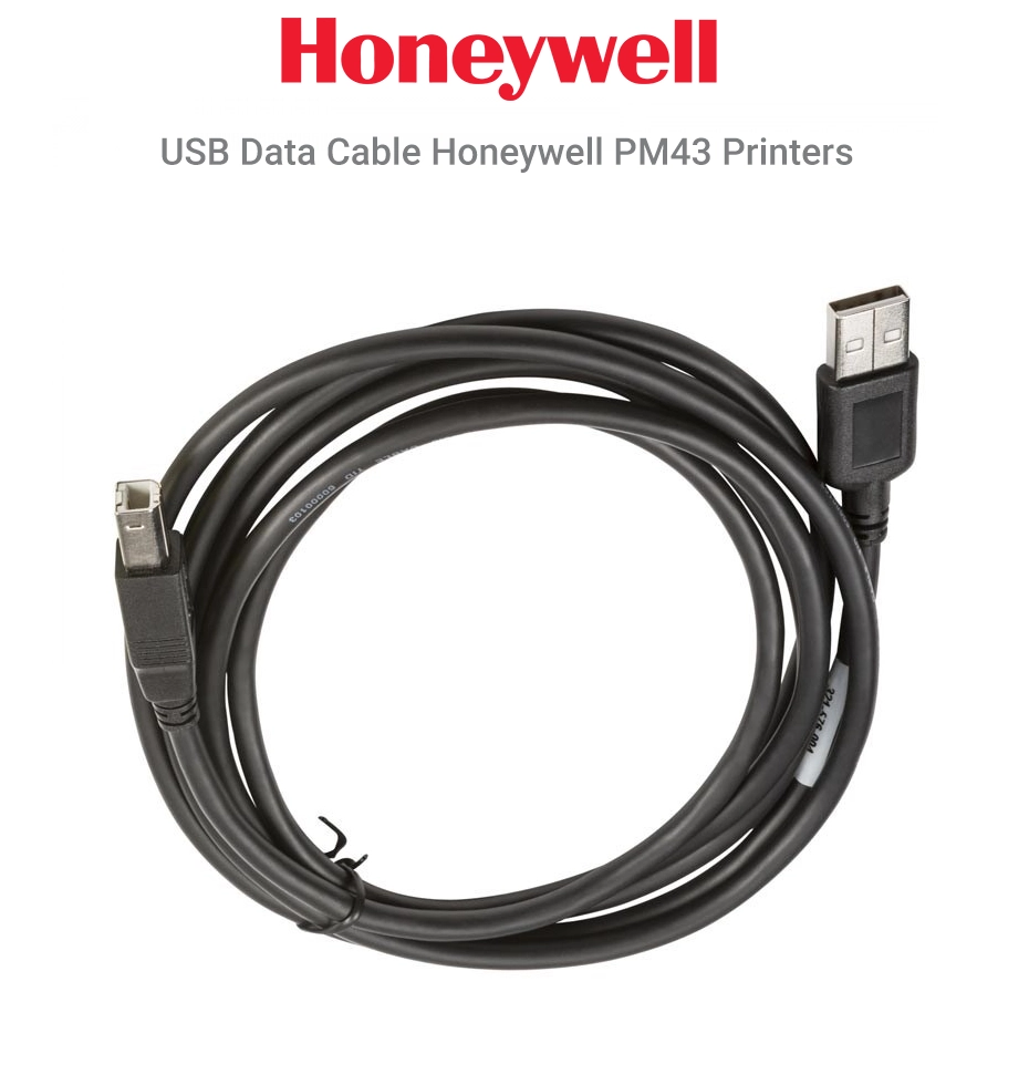 Honeywell USB cabel USB Data Cable Honeywell PM43 Printers