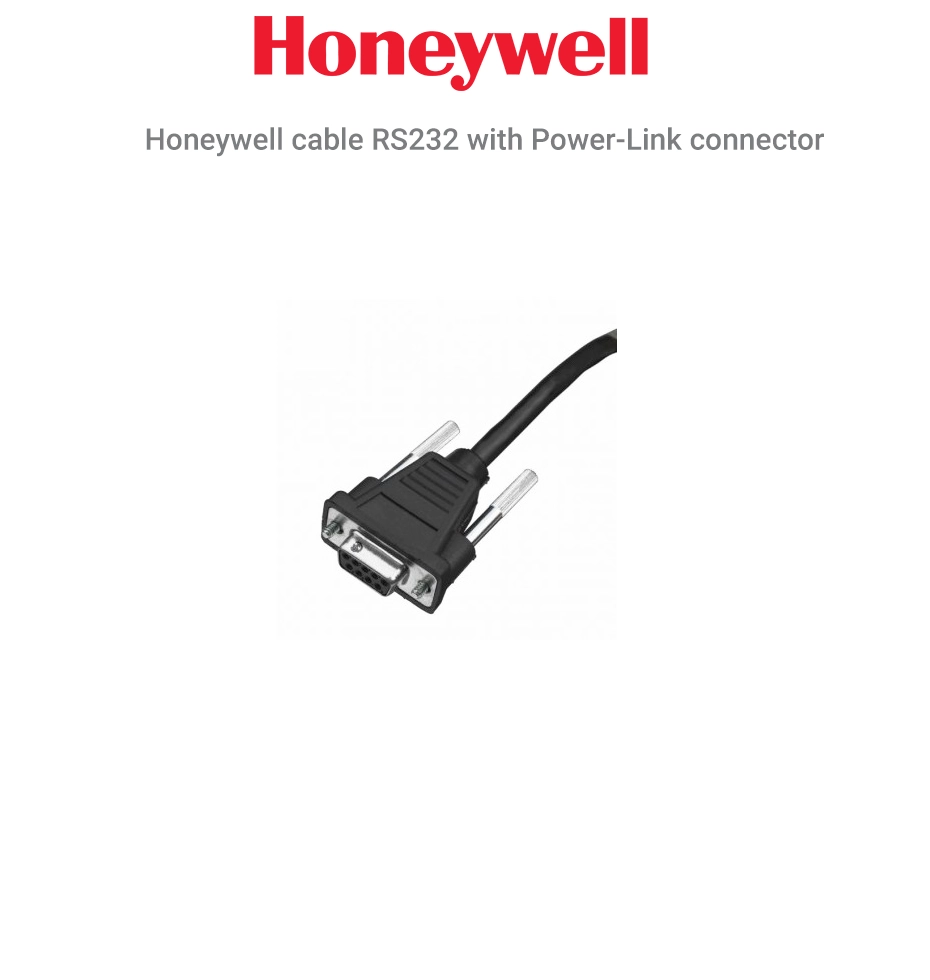 Honeywell cable RS232 with Power-Link connector