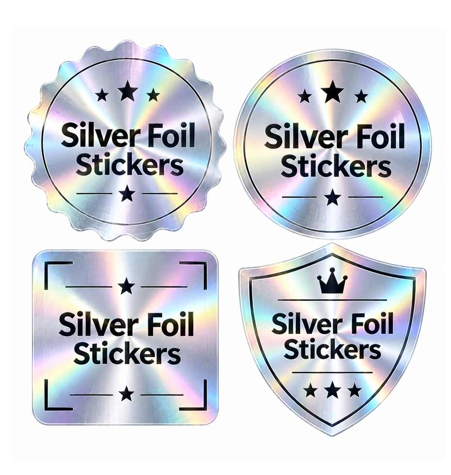 สติกเกอร์ฟอยล์ (Foil Stickers)