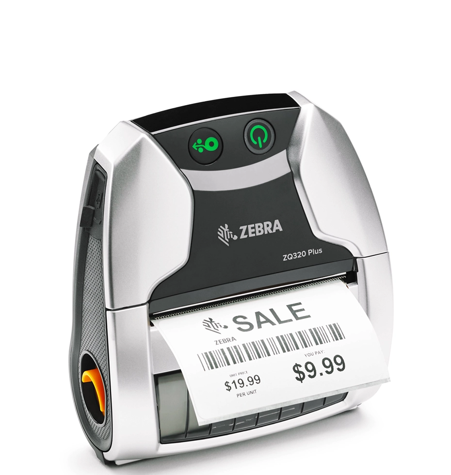 เครื่องพิมพ์ใบเสร็จไร้สาย Zebra ZQ320 Mobile Receipt 