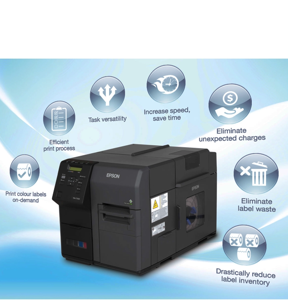 Epson ColorWorks C7510G Inkjet Colour Label Printer