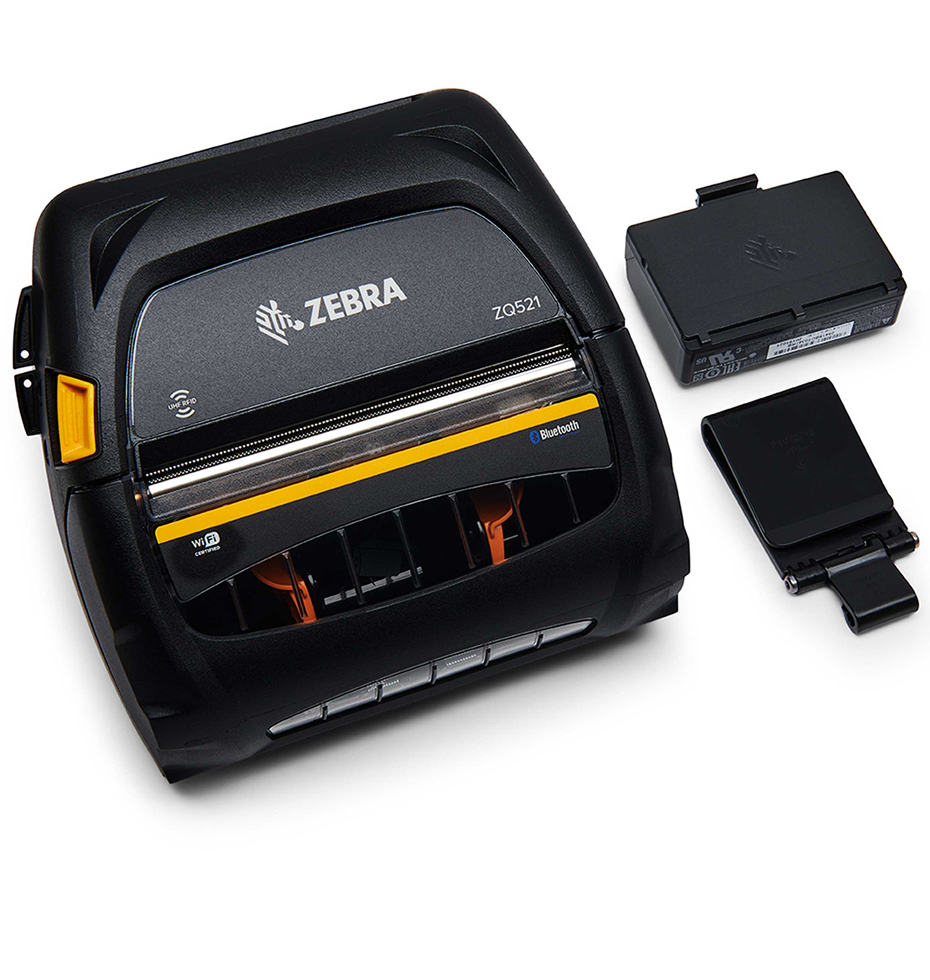 เครื่องพิมพ์ป้าย RFID มือถือ Zebra ZQ521R RFID Mobile Printe