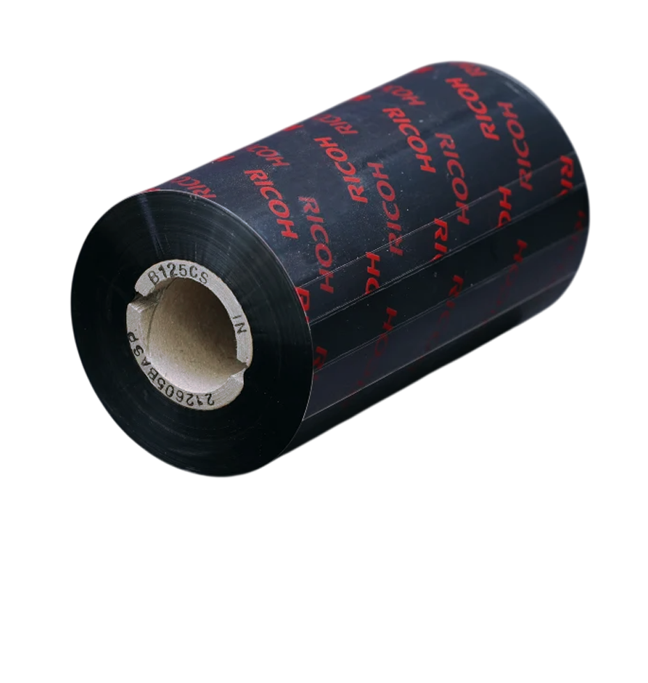 ริบบอนเรซิ่น-Ricoh-B120EC-Resin-Ribbon-ริบบอนบาร์โค้ด