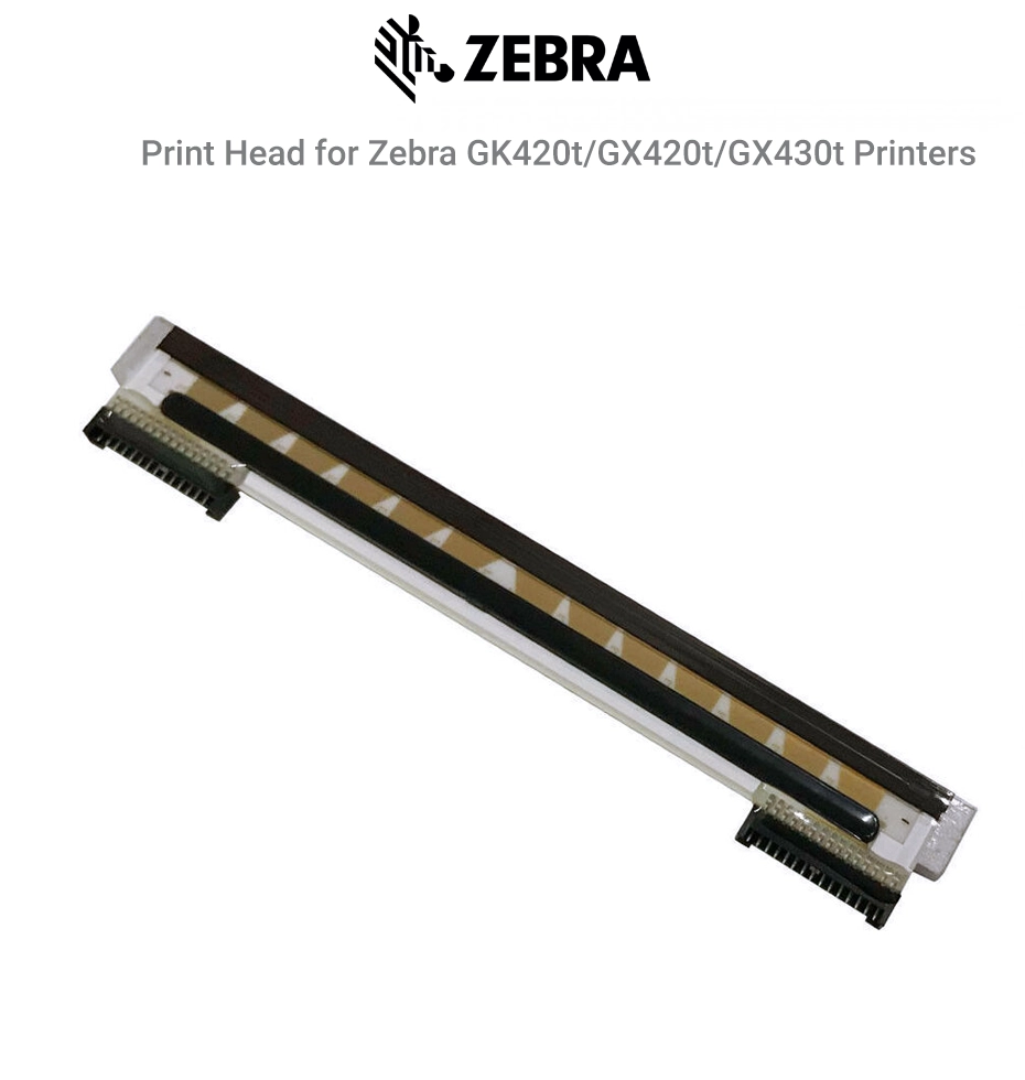 thumbnail image 2 of EXCEPRINT Printhead For Zebra GX420T / GK420T Thermal Printer - 203dpi, P/N 105934-038 2 of 6