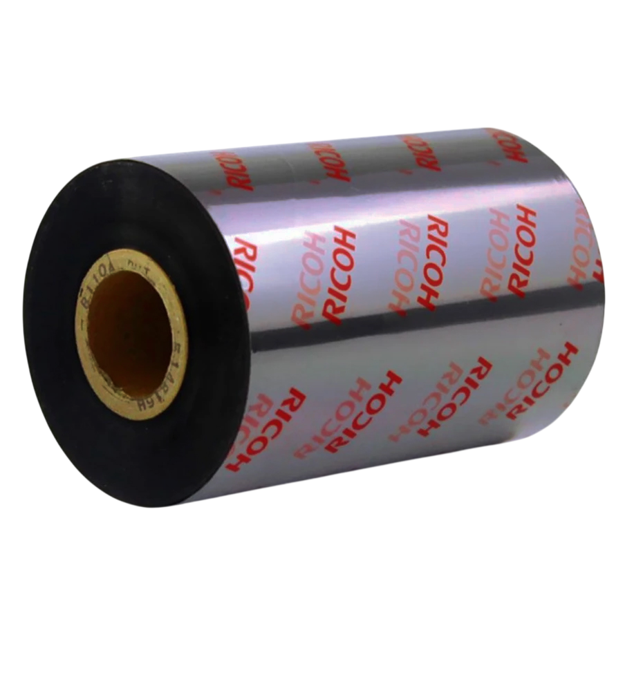 ริบบอนบาร์โค้ด Ricoh B110C Resin Ribbon Thermal Transfer Ribbon