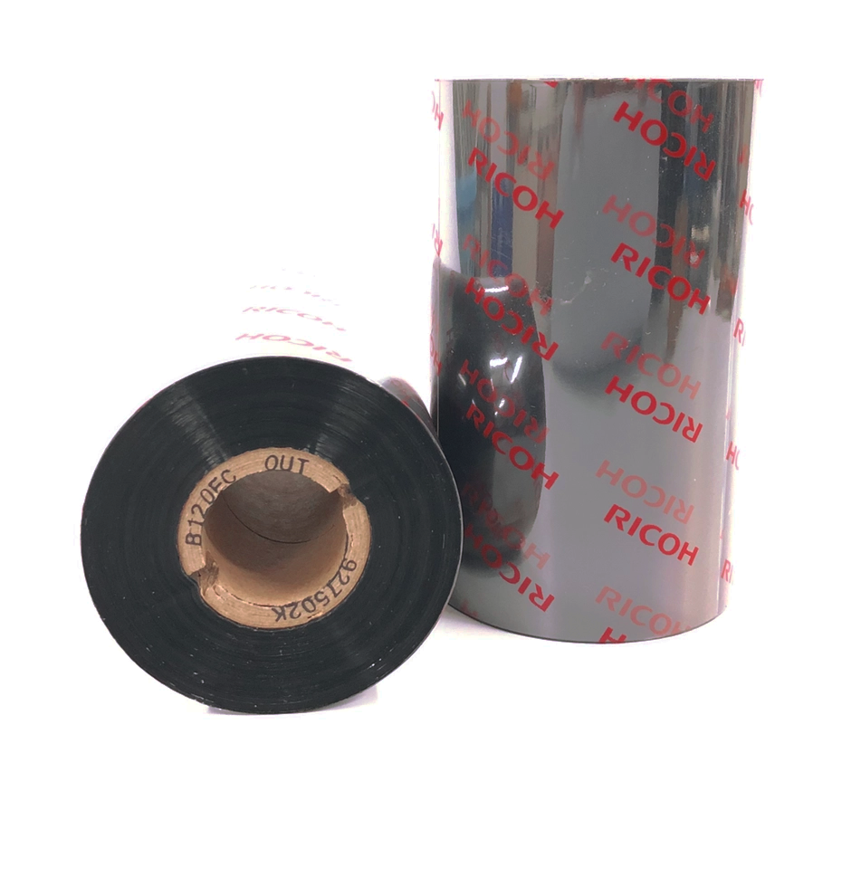 ริบบอนเรซิ่น-Ricoh-B120EC-Resin-Ribbon-ริบบอนบาร์โค้ด