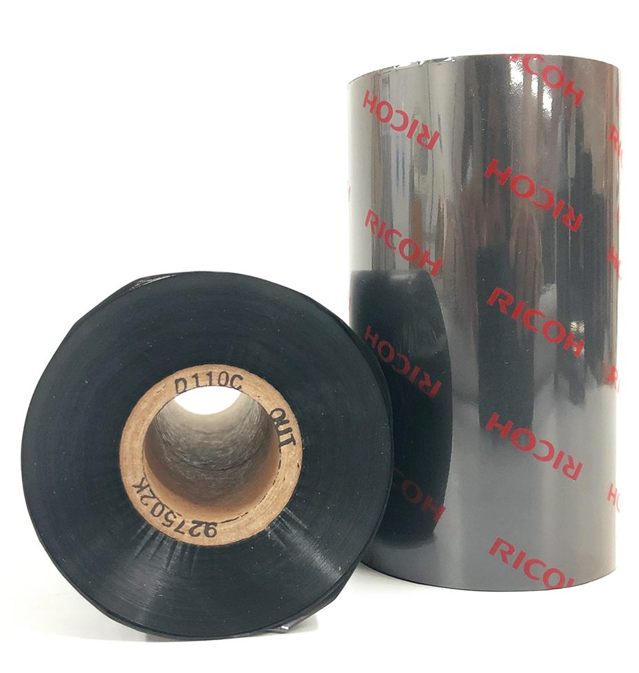 ริบบอนเรซิ่น-Ricoh-D110C-Resin-Ribbon-ริบบอนบาร์โค้ด