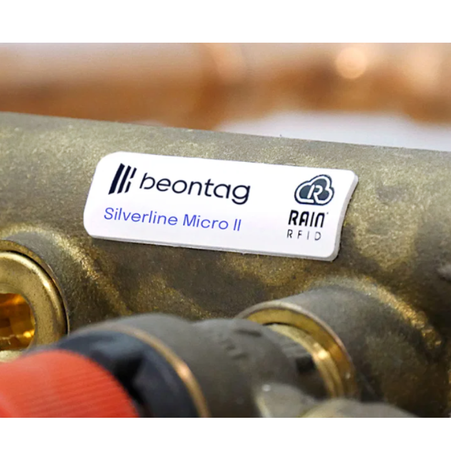สติกเกอร์ RFID Zebra Confidex Silverline Micro II™ แบบติดบนพื้นผิวโลหะ