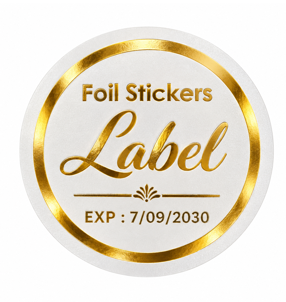 สติกเกอร์ฟอยล์ (Foil Stickers)