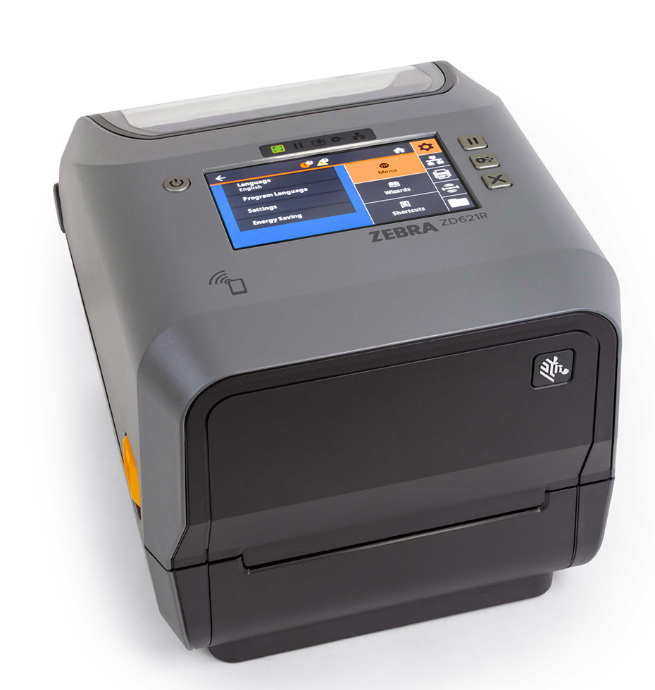 เครื่องพิมพ์ RFID Zebra ZD621R Premium Desktop