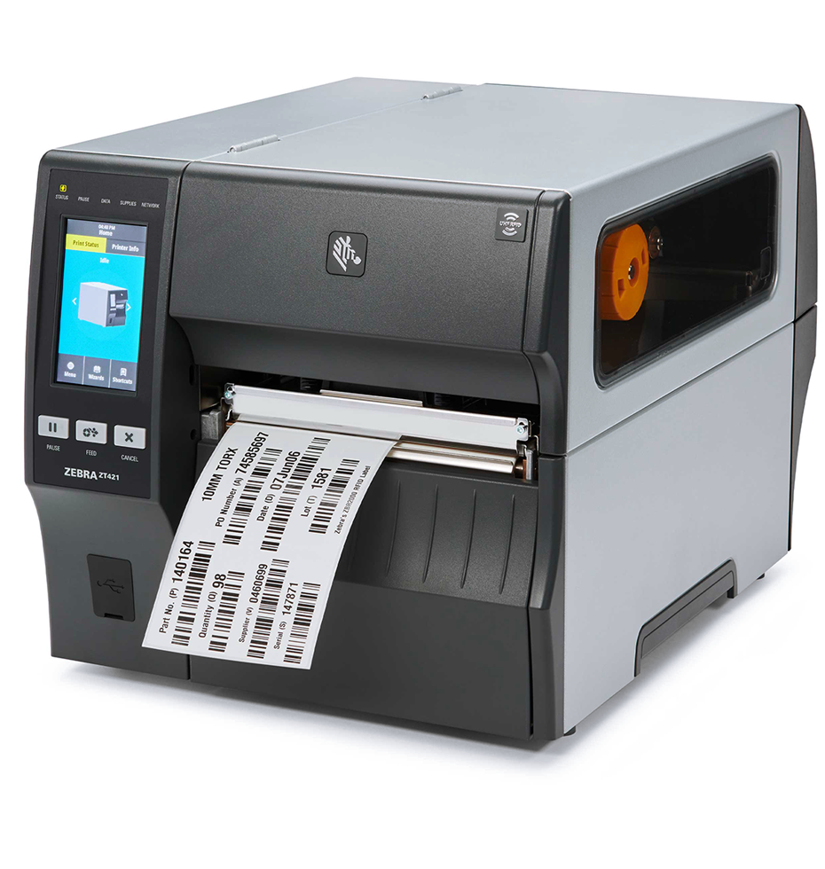 เครื่องพิมพ์ RFID Zebra ZT421 RFID Industrial Printer