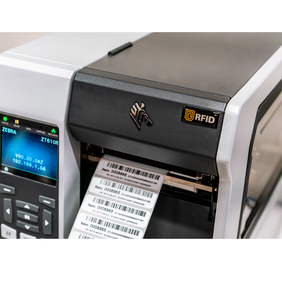 เครื่องพิมพ์ RFID Zebra ZT610 RFID High Perfomance 