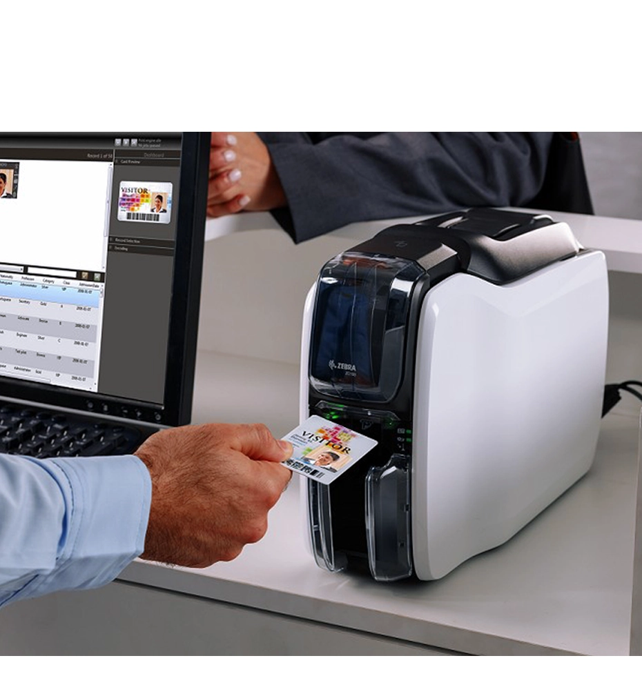 เครื่องพิมพ์บัตร Zebra ZC300 Card Printer