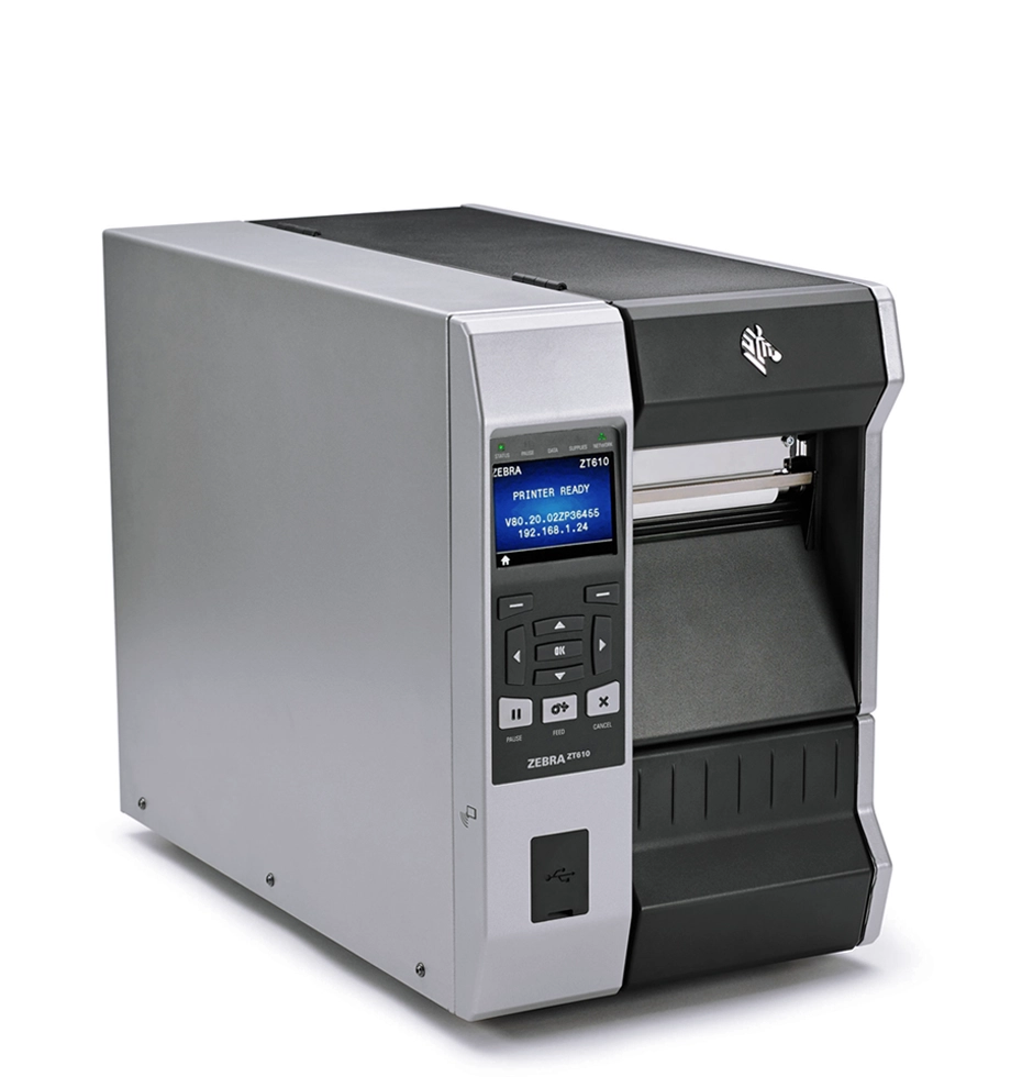 เครื่องพิมพ์บาร์โค้ด Zebra ZT610 Industrial Printer Barcode