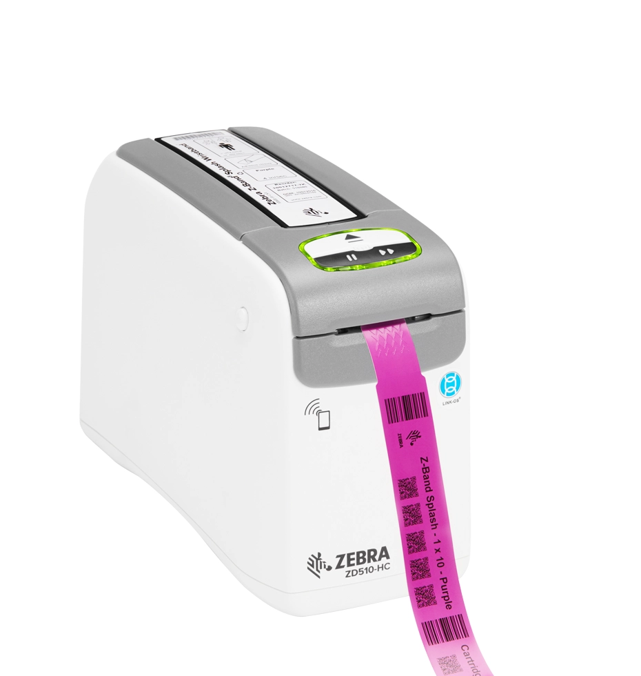 เครื่องพิมพ์สายรัดข้อมือ Zebra ZD510-HC Wristband Printer