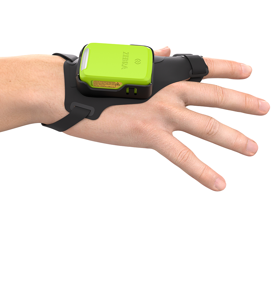 เครื่องสแกนบาร์โค้ด Zebra RS2100 Bluetooth Wearable Scanner